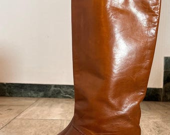 Vintage 70s Riding Boots 40