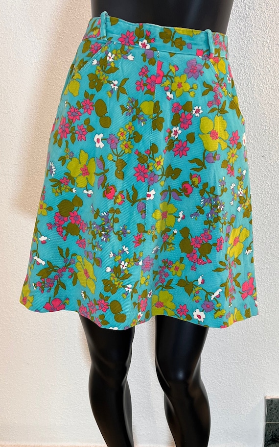 70s corduroy mini skirt hotsell