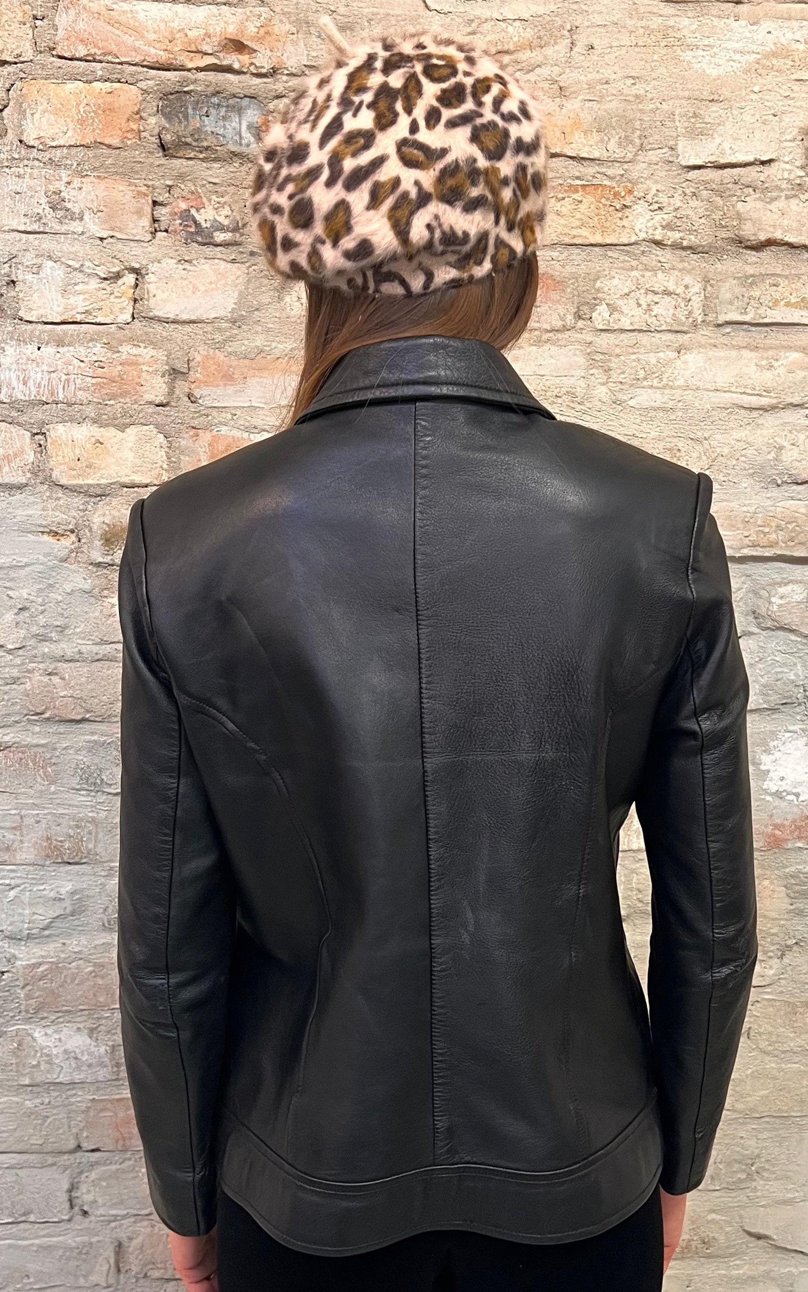 Vintage 70s Dormeuil England Leather Jacket Etsy Canada