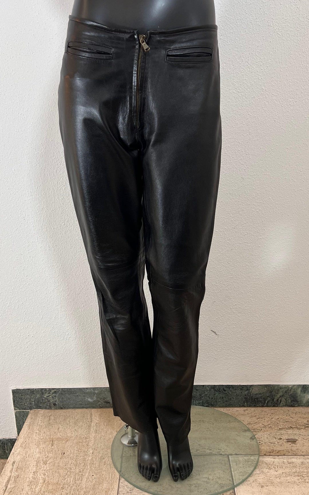 lee leather pants vintage usa レザー Vintage Leather Pants - Etsy