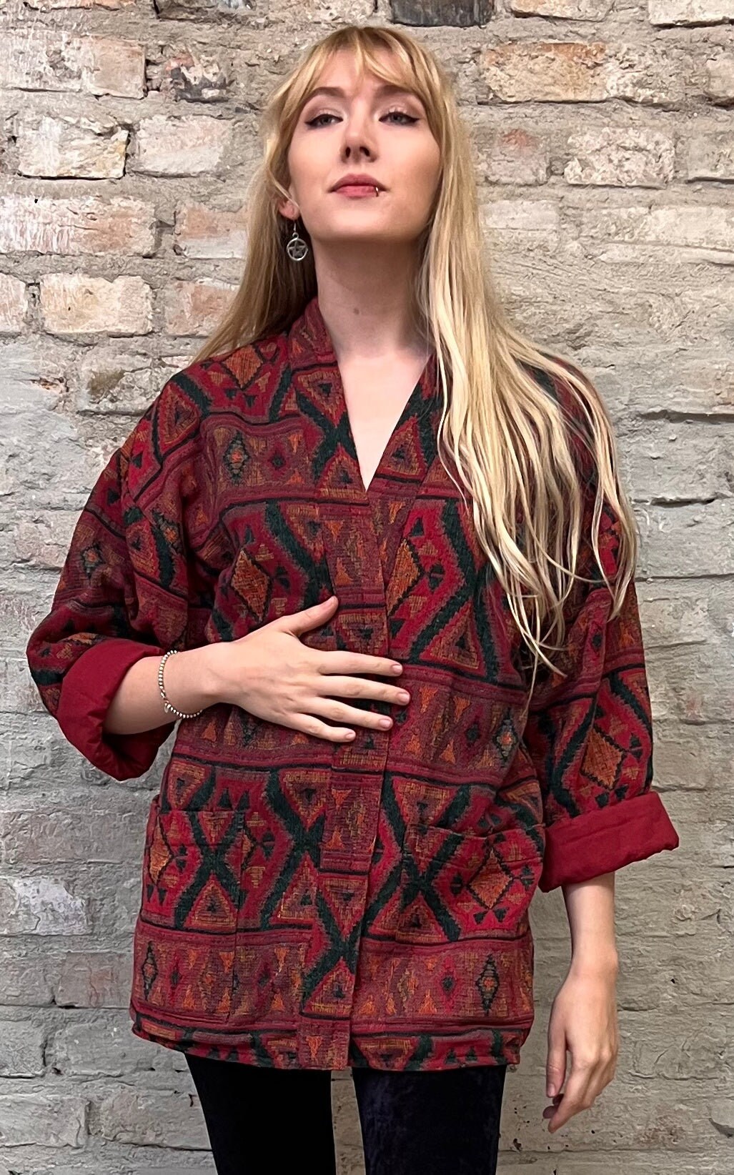 Ikat blazer hotsell