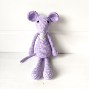Crochet Mouse Toy | Amigurumi Mouse Gift | Handmade Mouse | First Baby Stuffed Animal | Unique Baby Gift Toy | Baby Shower Gift Toy | Mouse