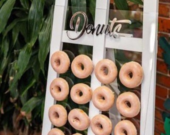 Donuts Stand  | Donuts Wall |  Donut Bar | Wedding Donut Stand | Birthday Party Donut Display | Donut Holder | NO FEET - Australia made