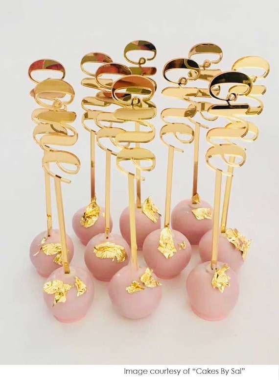 How to Fix Yellow Cake Pop Sticks