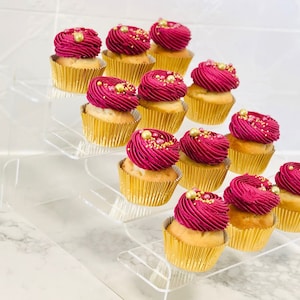 Cupcake Stand  | Acrylic stand |  Dessert Bar | Wedding Dessert | Birthday Party Dessert Display | Cupcake Holder | 4 TIER | MANY COLOURS