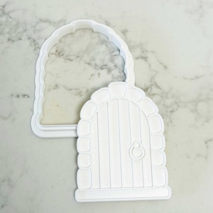 Fairy Door Cookie Stamp Set – Enchanted Fondant Debossed Design | Gift Idea for Fairy Garden Party