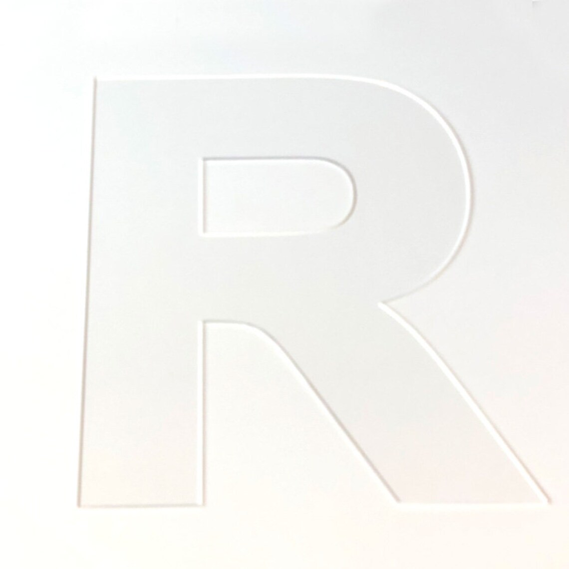 Cookie Cake Stencil - Letter R | Cookie Cake | Lasercut Letters | Large ...