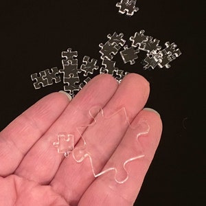 Tiniest Smallest Jigsaw Puzzle, Clear Puzzle Australia, Impossible Jigsaw Puzzle, Isolation Gift, Difficult Jigsaw, Adult Puzzles, Invisible image 4