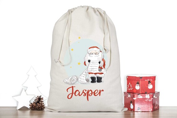 Etsy personalised santa sacks sale