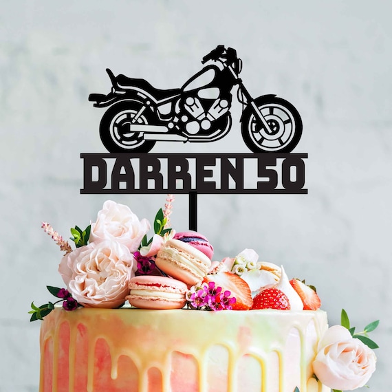 motorbike cake toppers uk