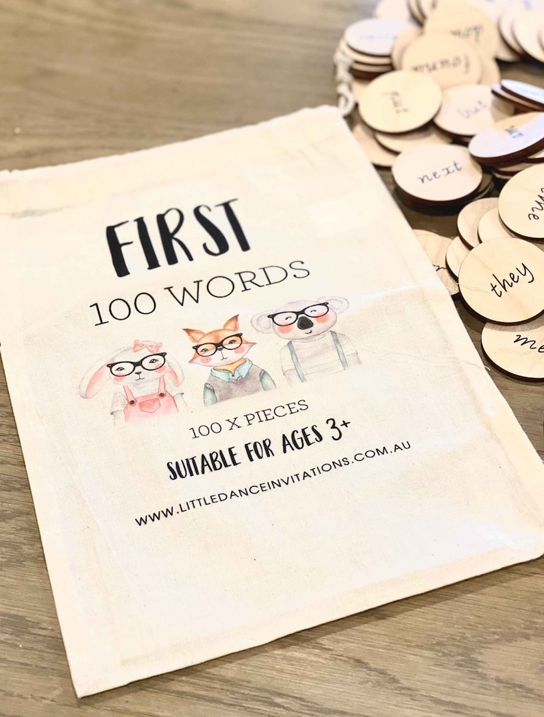 Sight Words First 100 Words Reading Learning Tools Play Etsy Sight Words First 100 Words Reading Learning Tools Play Etsy
