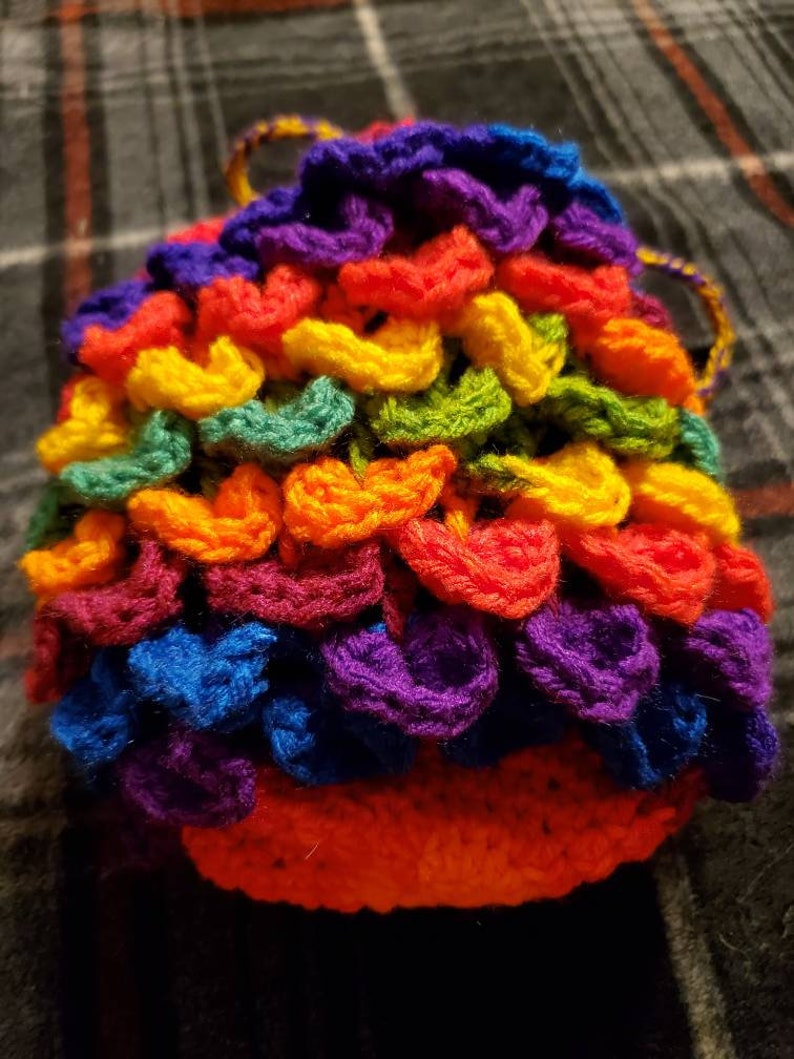 Rainbow XL Dragon Egg Dice Bag