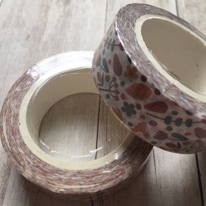 Leaf washi tape