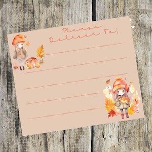 Please deliver to stickers
