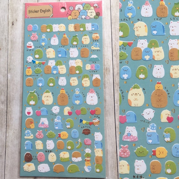 sumikko gurashi stickers