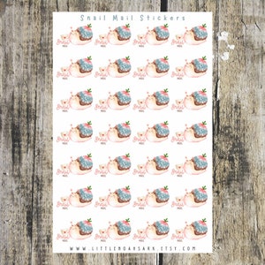 Pegatinas para correo postal