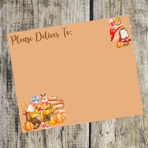 Please deliver to stickers