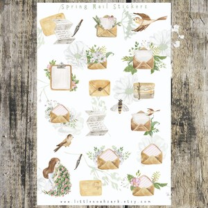 Pegatinas de Spring Mail