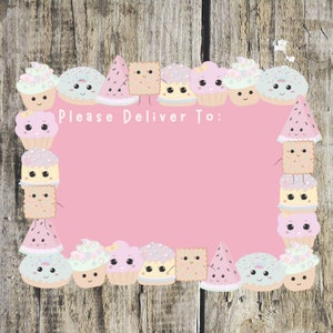 Please deliver to stickers