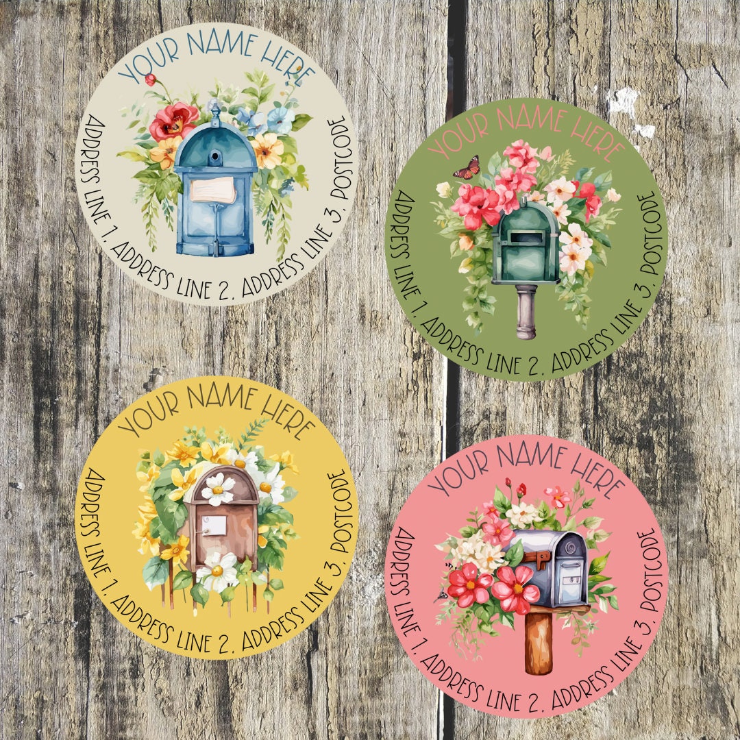 Mailbox Labelers Mailbox Address Labels - Etsy