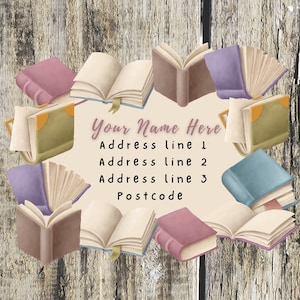 Book address labels