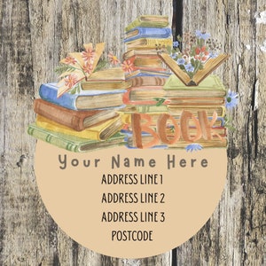 Book address labels