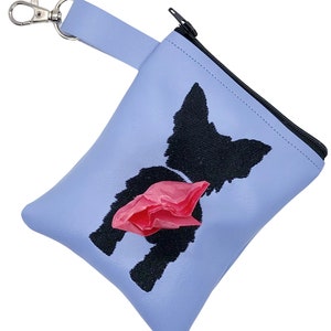 In The Hoop ITH embroidery design - Dog waste bag holder -Yorkie