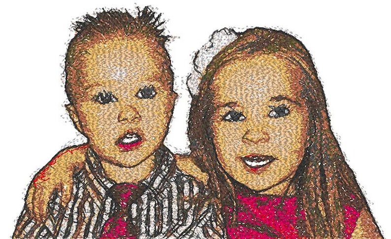 CUSTOM Photo Stitch Embroidery Design file your photo digital download image 3