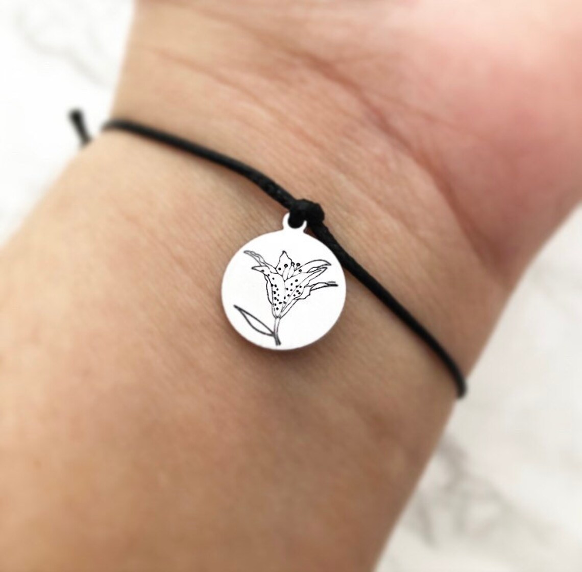 Lily Bracelet Flower Bracelet Flower Jewellery Flower Etsy