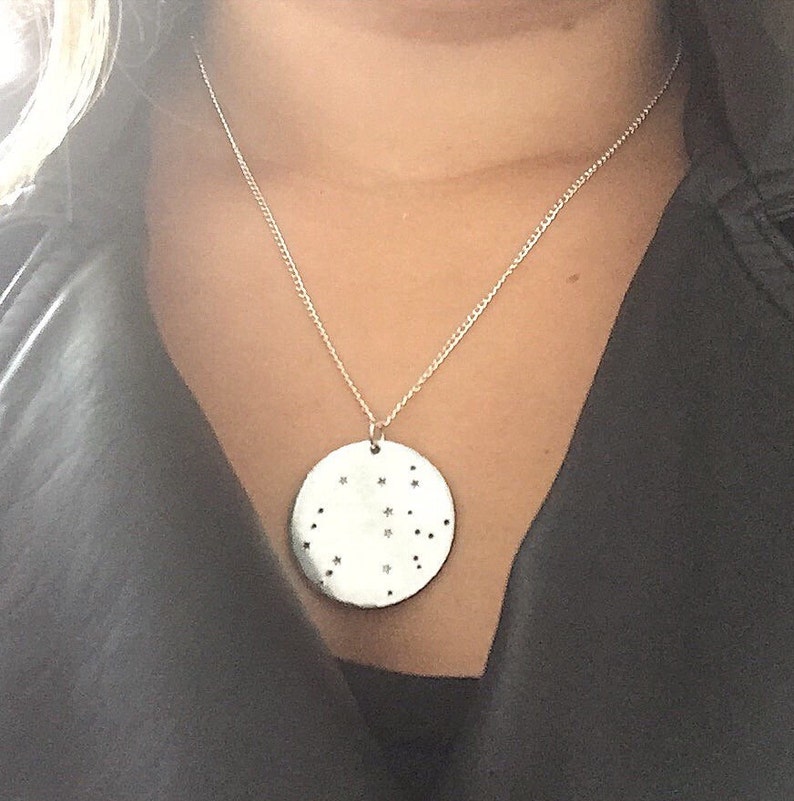Virgo necklace star sign necklace- birthday gift gifts for her Mother/'s Day Gift Virgo constellation necklace zodiac necklace