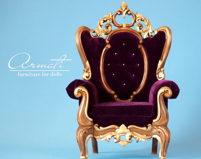 BJD Doll Furniture Armchair for Doll MSD 1/4 Etsy
