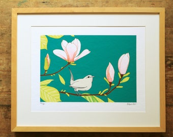 Magnolia & wren limited edition A3 print