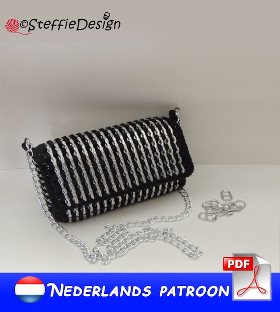 crochet pull tab purse pattern