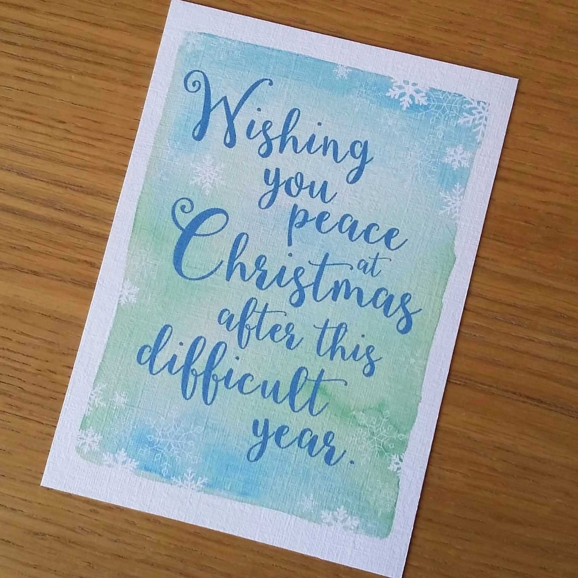 Christmas Cards For Recently Bereaved 