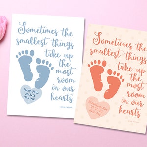 Gepersonaliseerde nieuwe babykaart