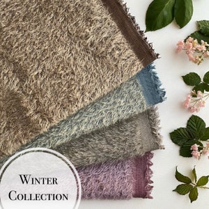 Winter collection! German mohair 13 mm for teddy bears/ size 35x50cm,mohair for teddy bears/ very soft mohair