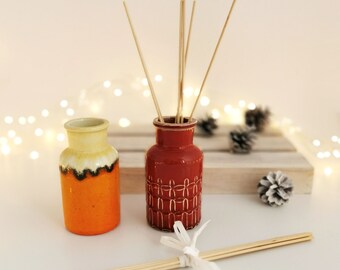 Ceramic Reed Diffuser Bottle – Modern Home Decor, Housewarming Gift