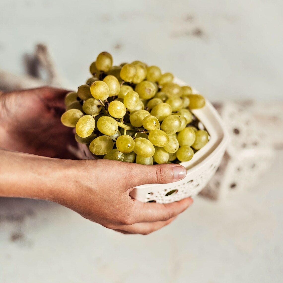 Ceramic Berry Bowl With Holes Kitchen Centerpiece or Etsy