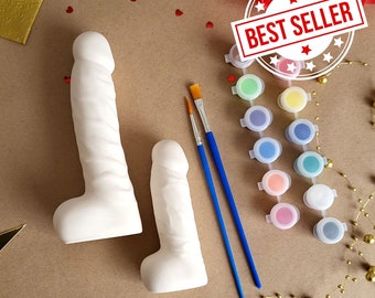 独身パーティー用品や装飾品としてペニスをペイントする 独身パーティーのペニスゲーム ペイント可能なペニスキャンバスクラフト