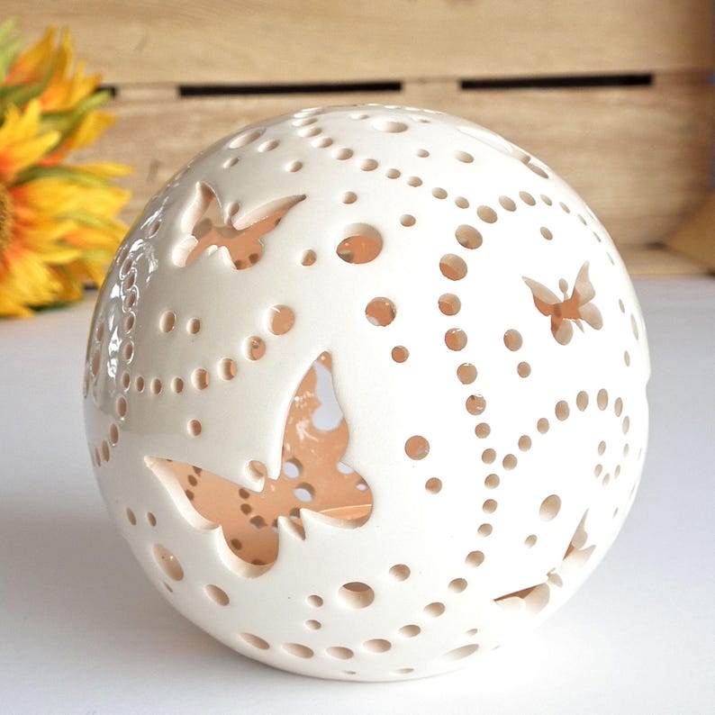 Butterfly Decor Tea Light Holder Christmas Stocking Filler Etsy