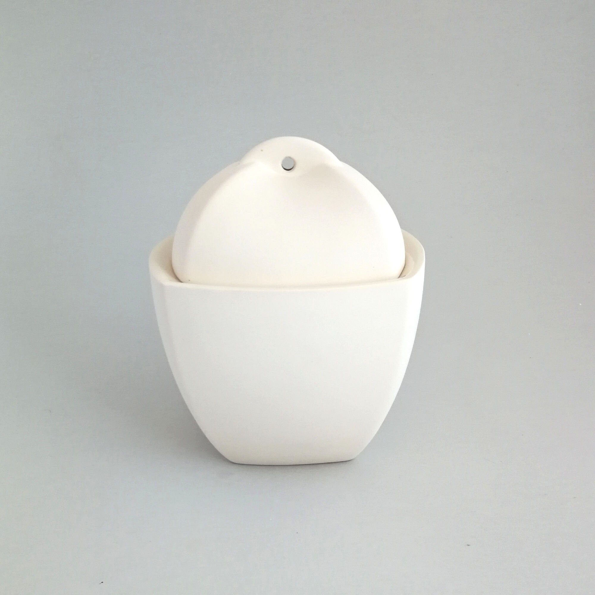 Decoupage Furniture Ceramic Fruit Bowl Bisque Unpainted Etsy