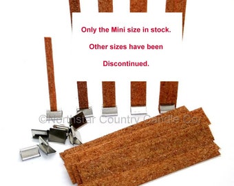 Ultimate Wooden Candle Wicks - MINI - Sustainers Included
