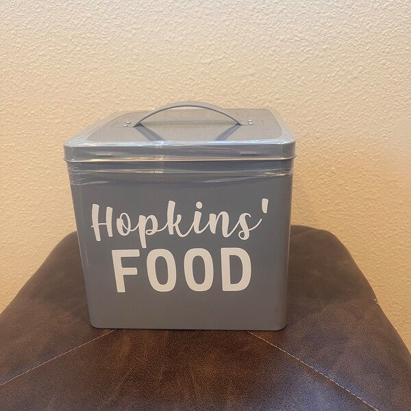 Dog Food Storage Etsy