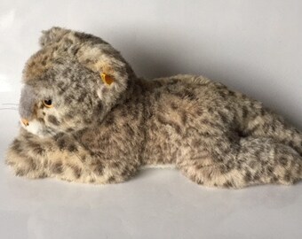 steiff snow leopard