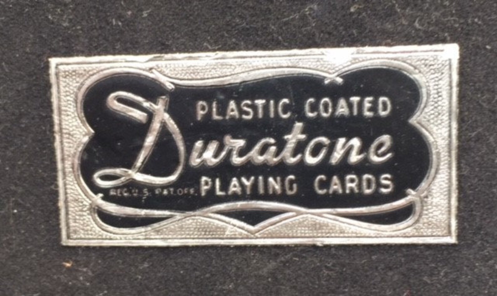 Vintage Duratone Plastic coated Playing Cards 1950 Etsy