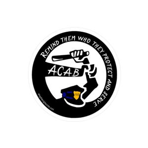 Protect And Serve sticker