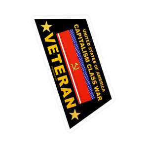 Adesivo Veterano della Guerra di Classe