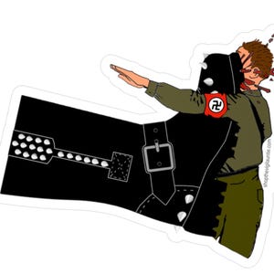 These Boots Were Made For Fash Bashing sticker