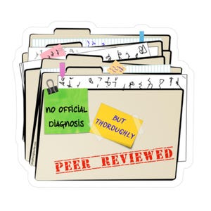 Peer Reviewed sticker