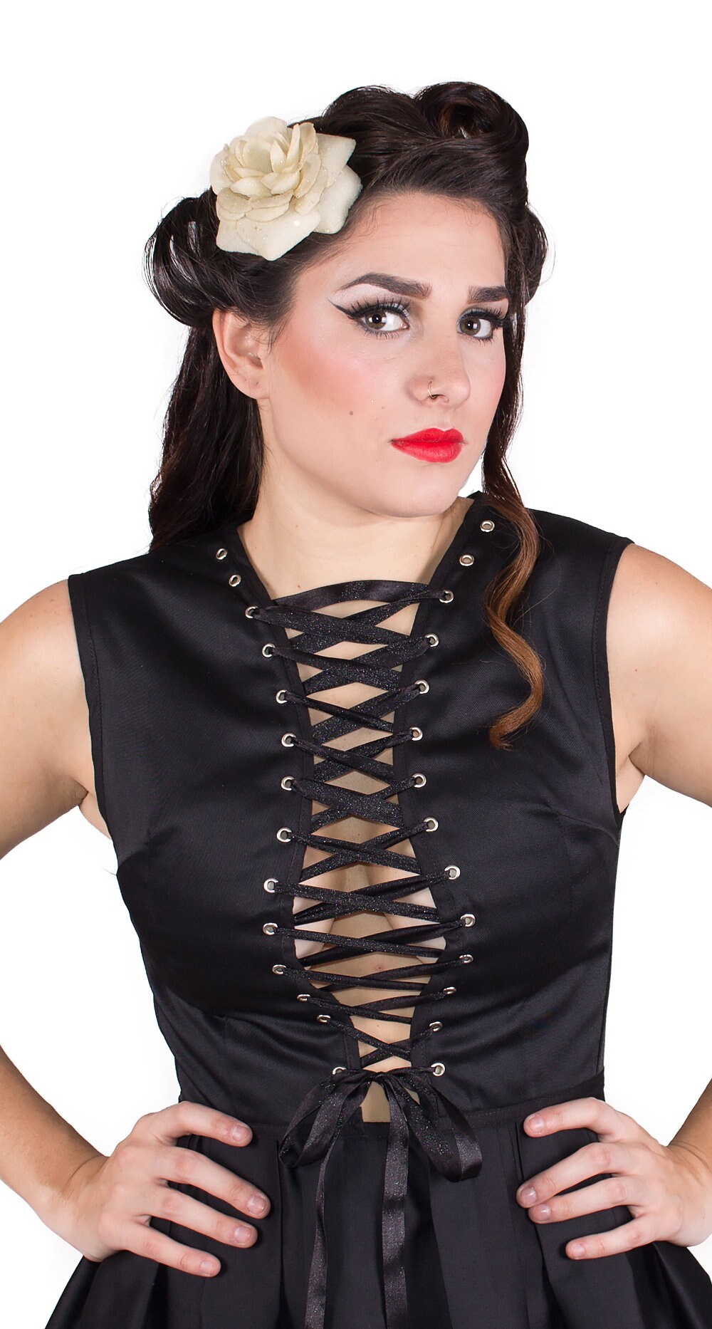 Gothic Dress Gothic Corset Corset Dress Black Gothic Dress | Etsy